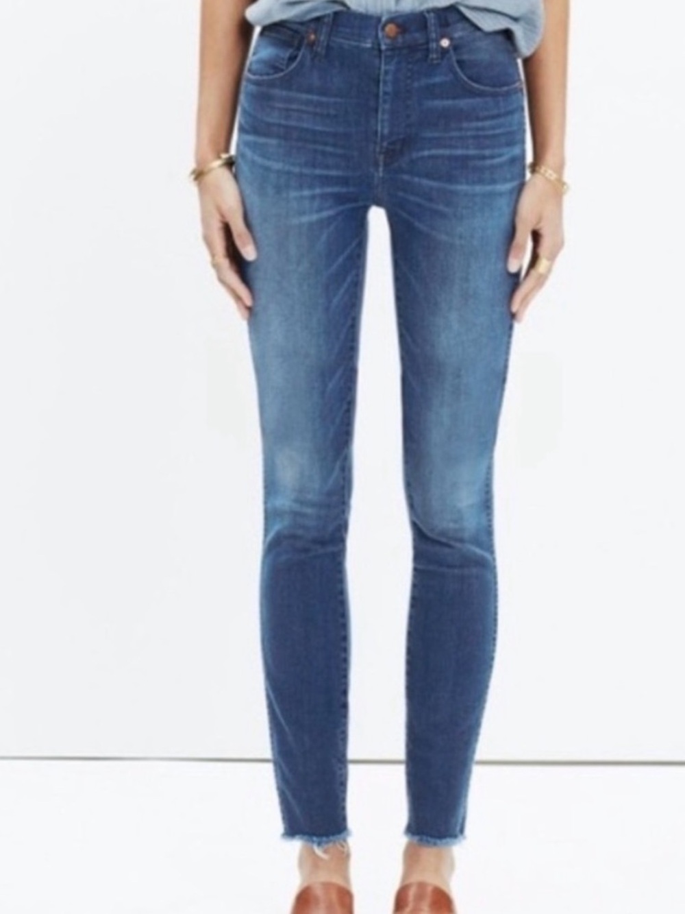 Madewell 10” High-Rise Skinny Jeans - Raw Hem Women's 27